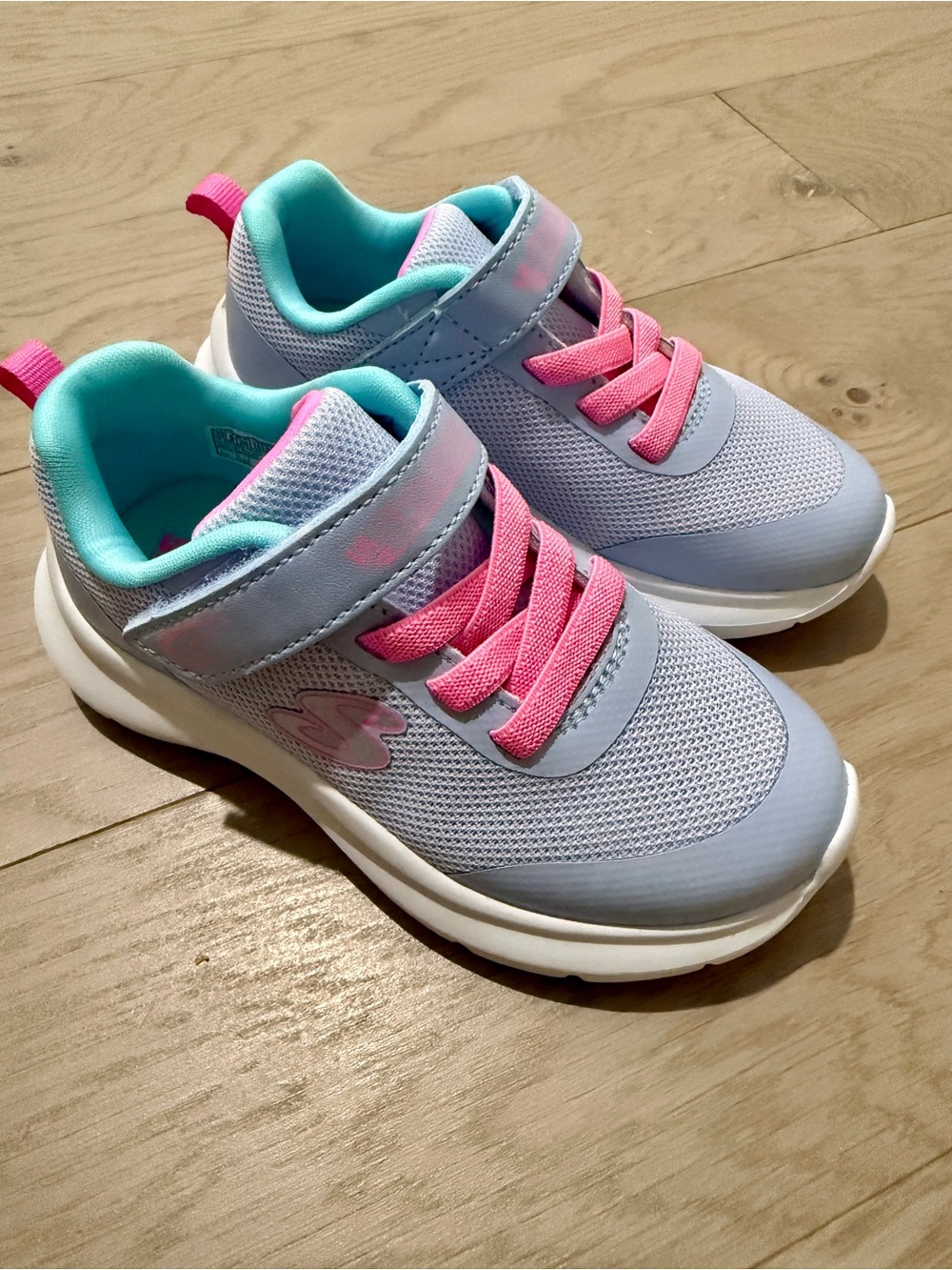 Skechers Kids Light Blue Sneakers Size 10